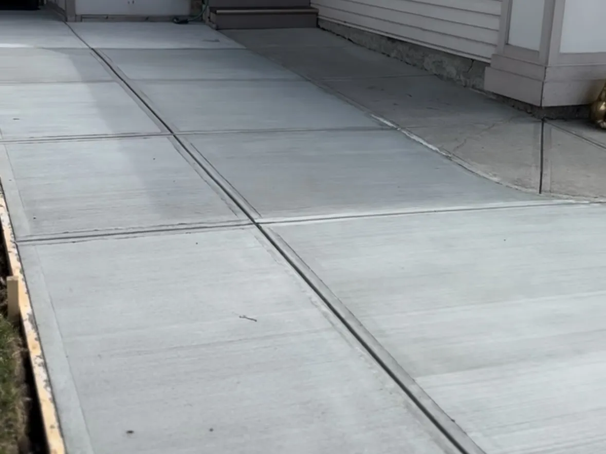 Concrete Driveway Harmony Calgary