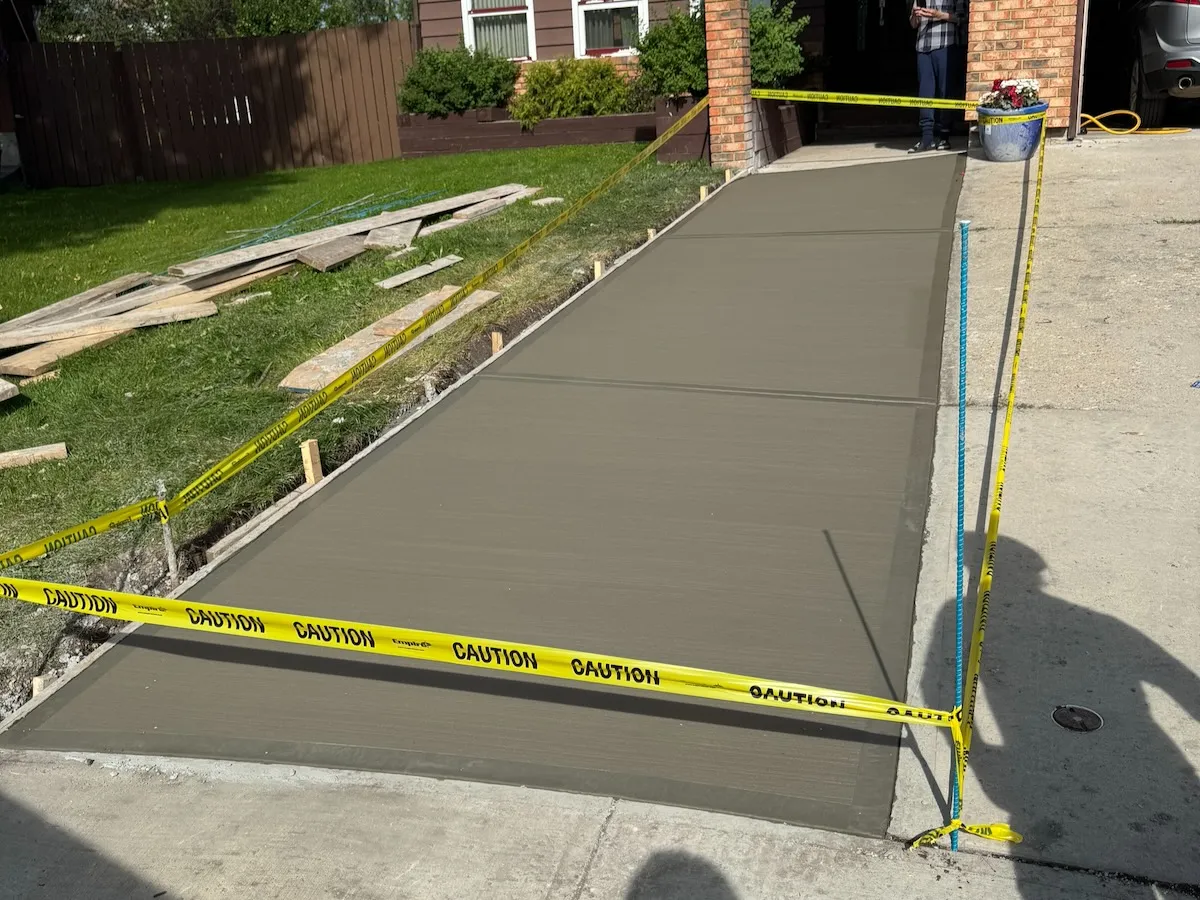 Concrete Driveway Seton Calgary