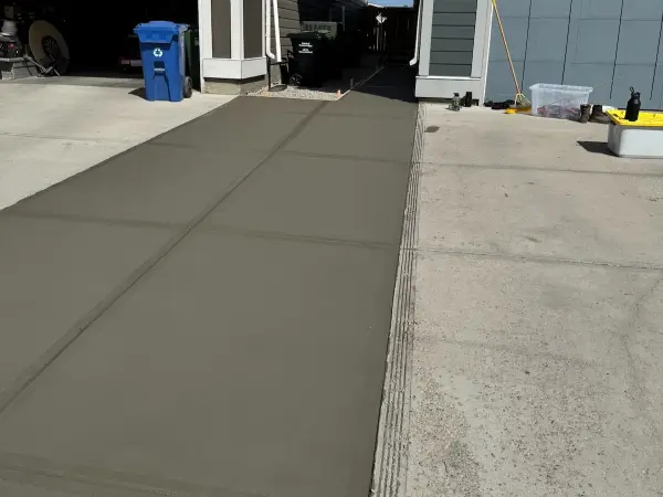 Concrete Driveway Installation in Calgary