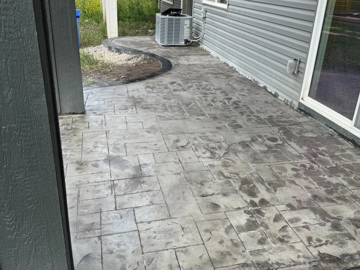 Stamped Concrete Patio