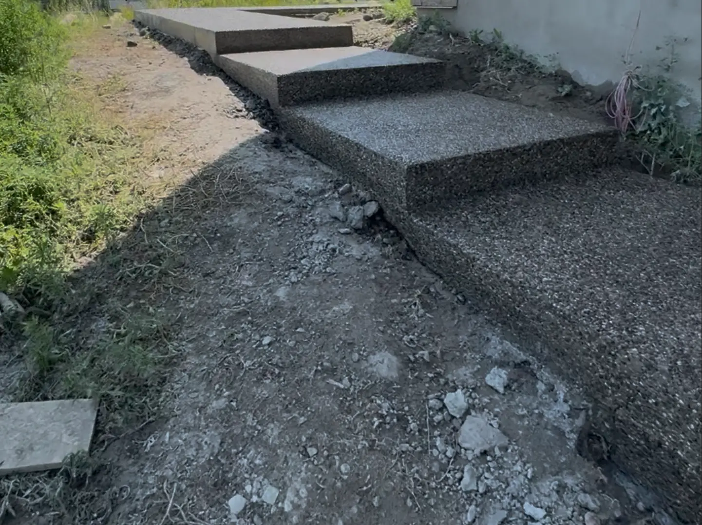 Exposed Aggregate Steps Calgary