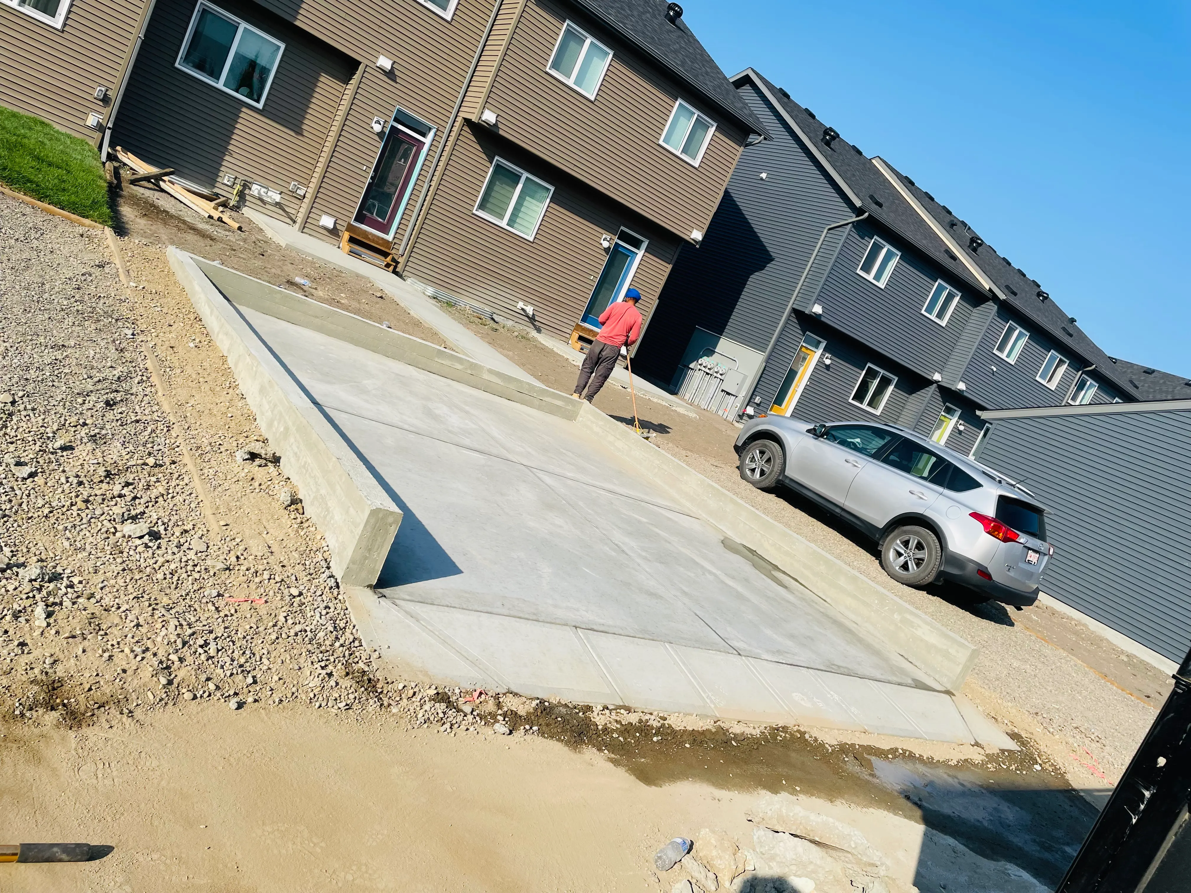 Garage Pad Okotoks Calgary Area