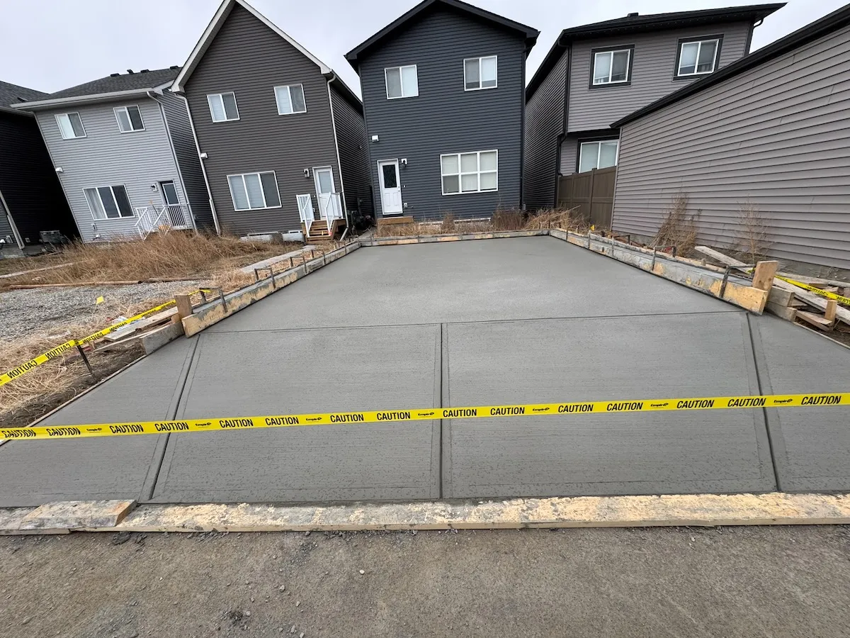 Garage Pad Harmony Calgary