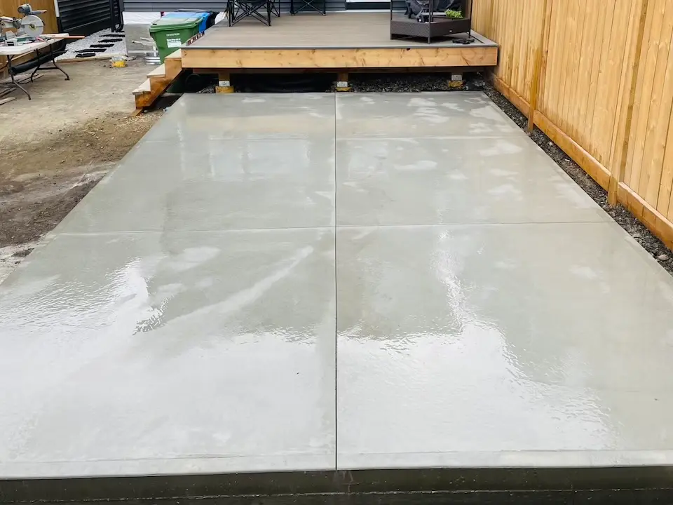 Concrete Patio Harmony Calgary