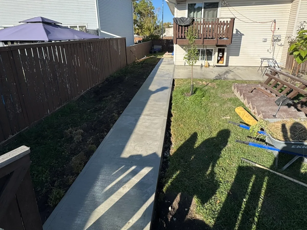 Sidewalk Chestermere Calgary