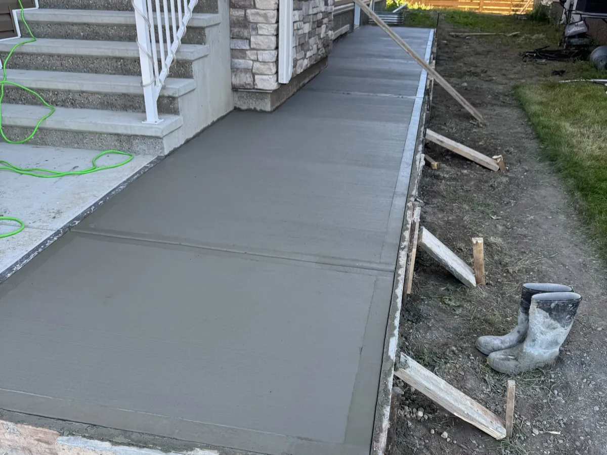 Sidewalk Livingston Calgary