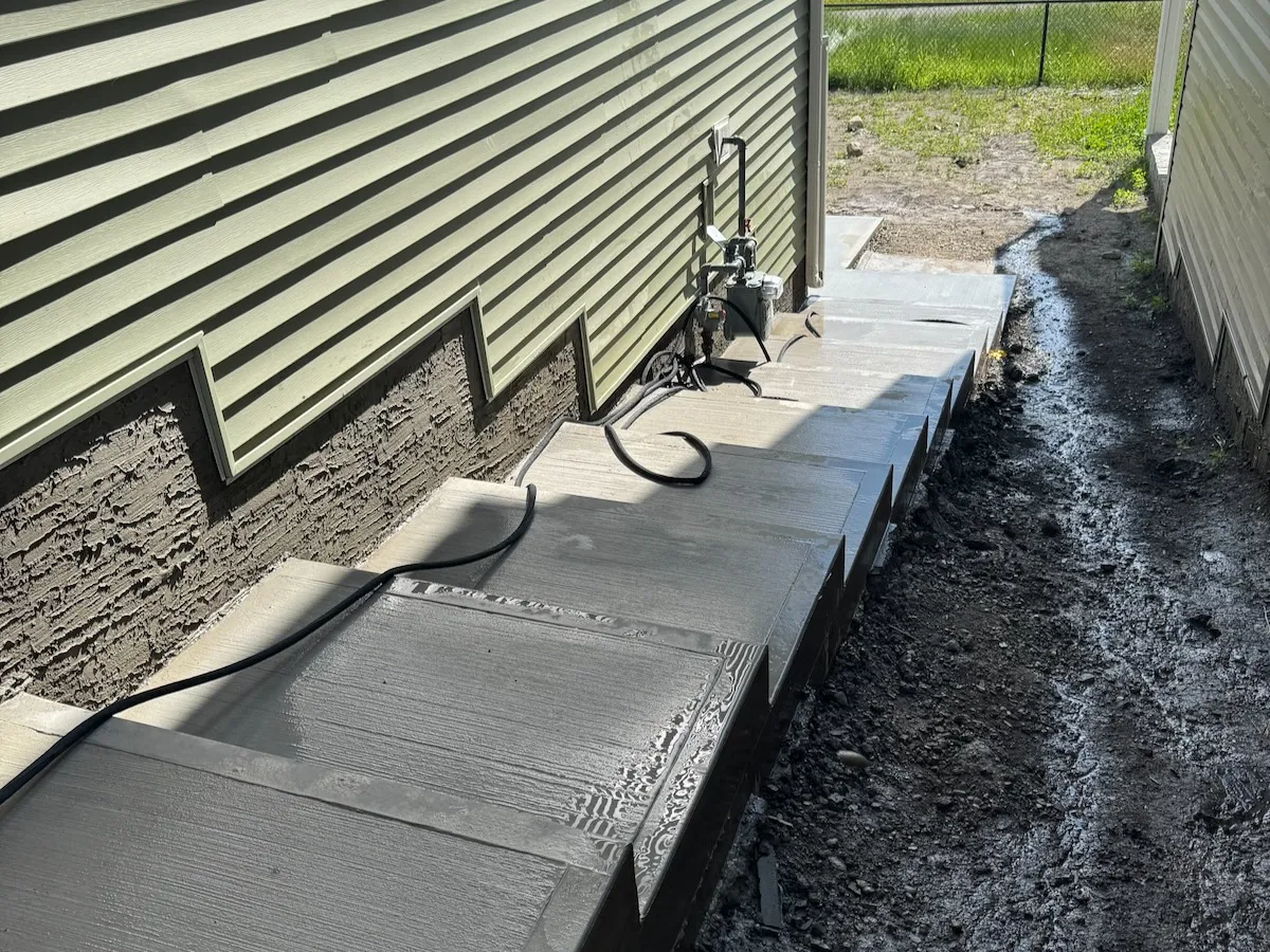 Concrete Sidewalks and Steps