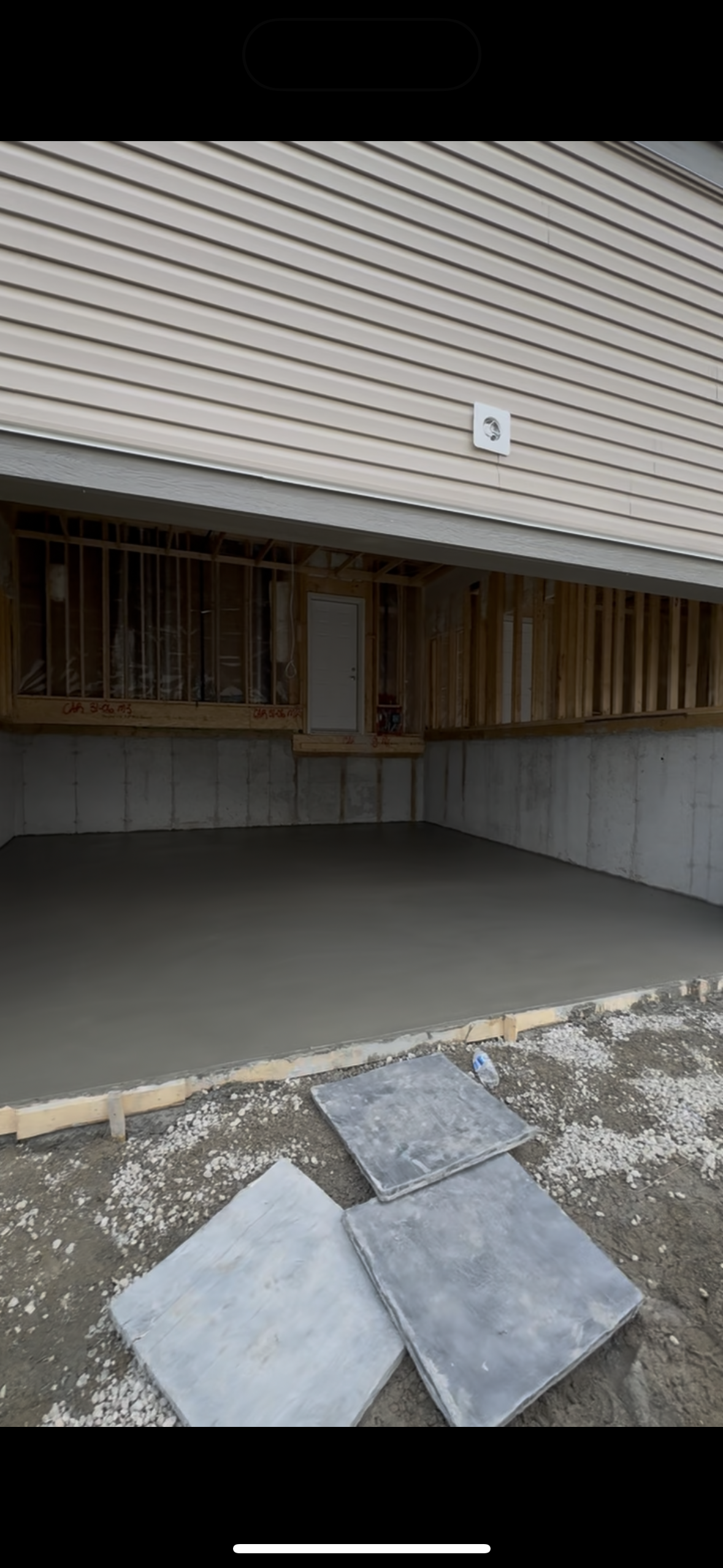 Custom Concrete Backyard Feature – Functional and Beautiful